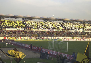 Das VfL Stadion in Wolfsburg
