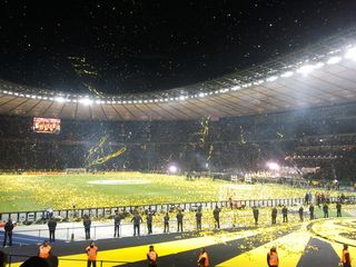 Das Olympiastadion in Berlin